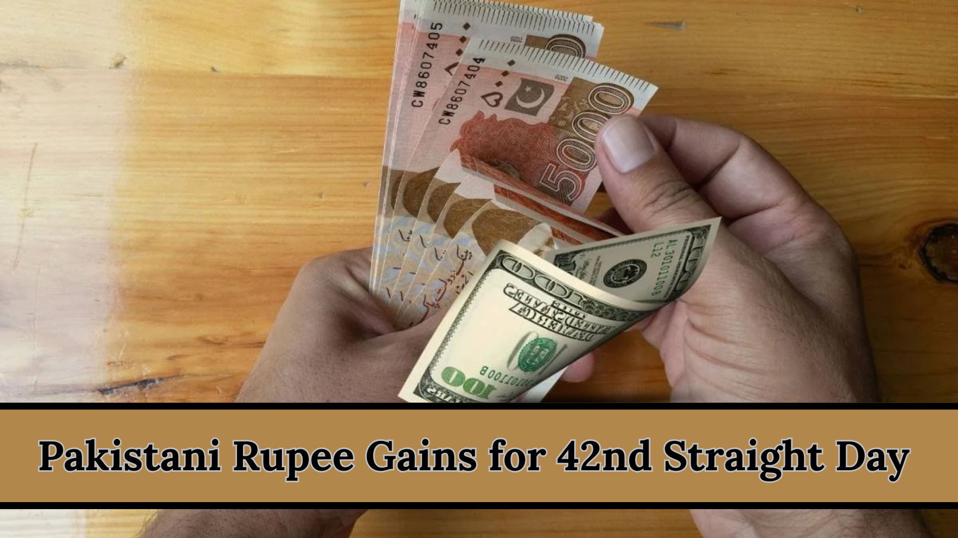 Pakistani Rupee Gains for 42nd Straight Day