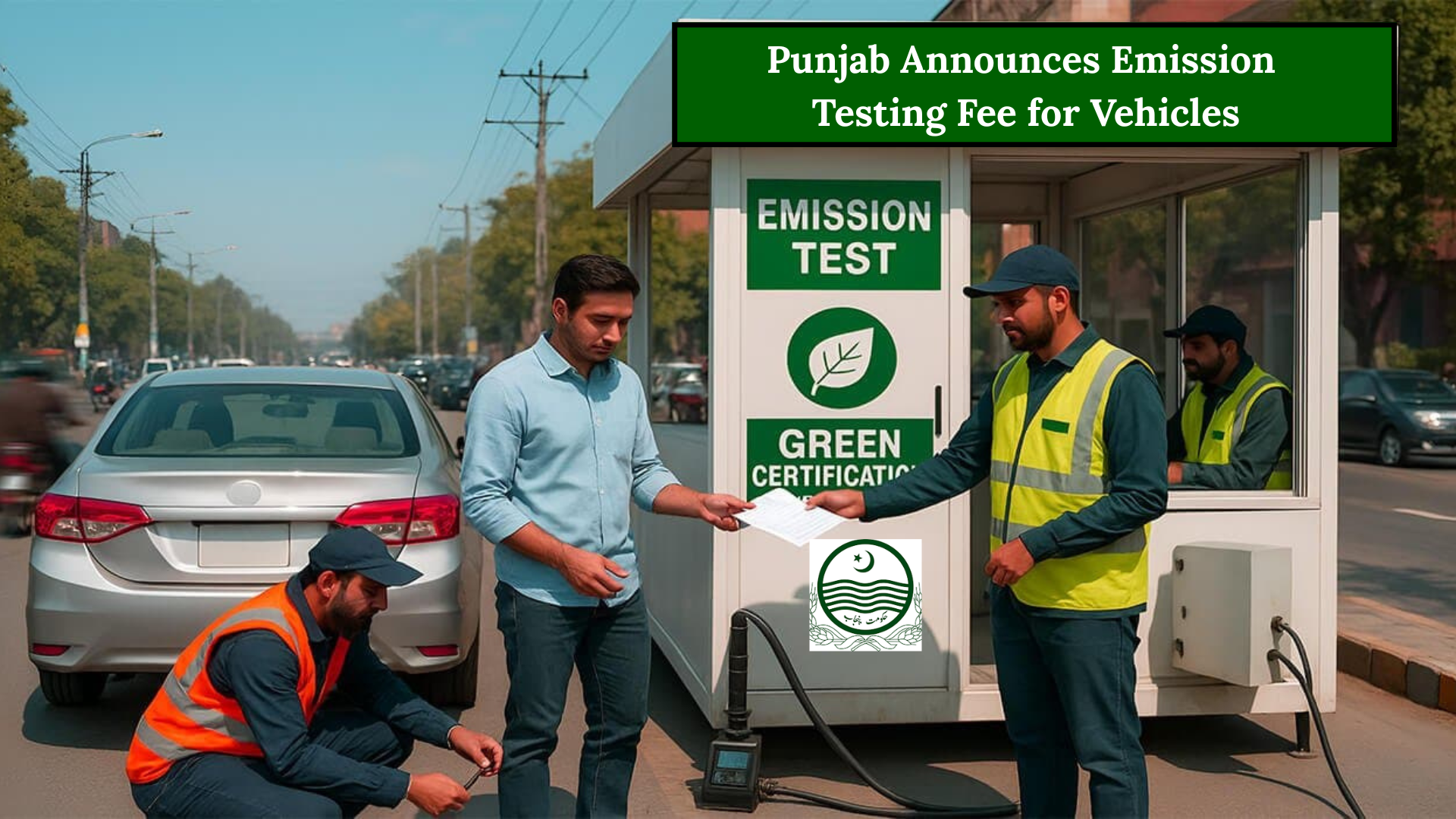 Punjab Announces Emission Testing Fee for Vehicles