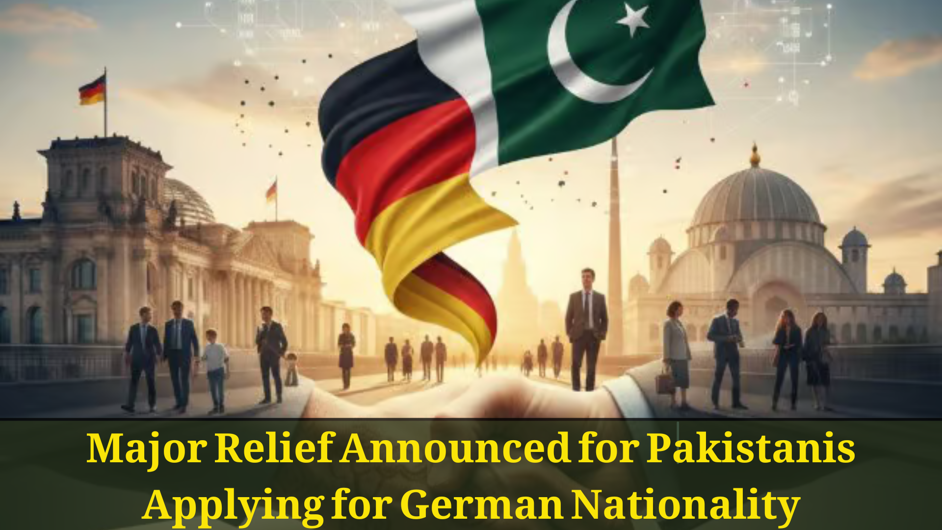 Major Relief Announced for Pakistanis Applying for German Nationality