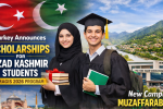 Turkey Scholarships for Azad Kashmir Students Announced Under MAGIS 2026