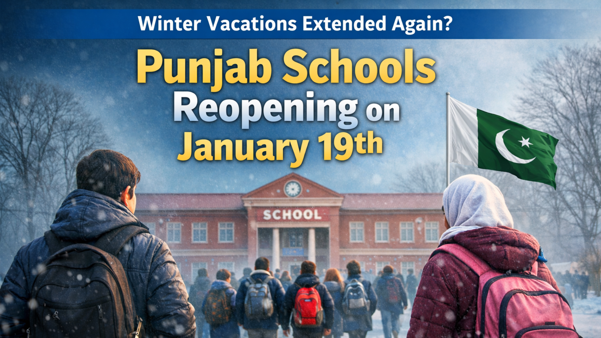 Will Punjab Extend Winter Vacations Again for Schools?